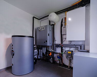 Hybridheizung mit Wärmepumpe